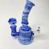 Bong mini rig full color Azul