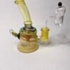 Bong rig mediano color + banger y caps