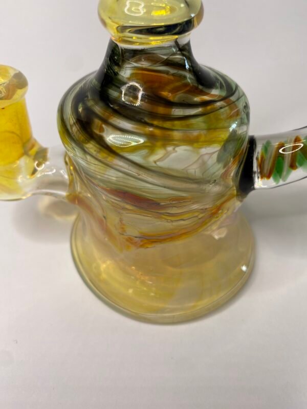 Bong rig mediano color + banger y caps