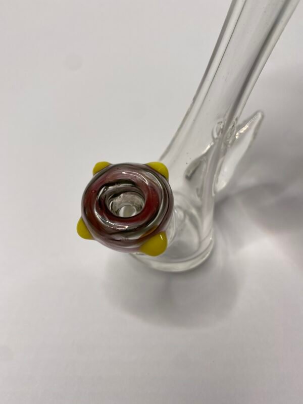 Bong mini simple quemador rojo