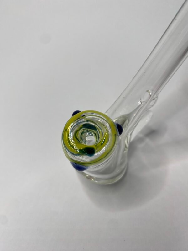 Bong mini simple quemador amarillo