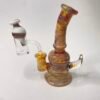 Bong mini rig full color Amber purple