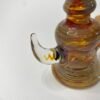 Bong mini rig full color Amber purple