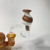Bong mini rig full color Amber purple