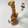 Bong mini rig full color Amber purple