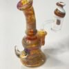 Bong mini rig full color Amber purple